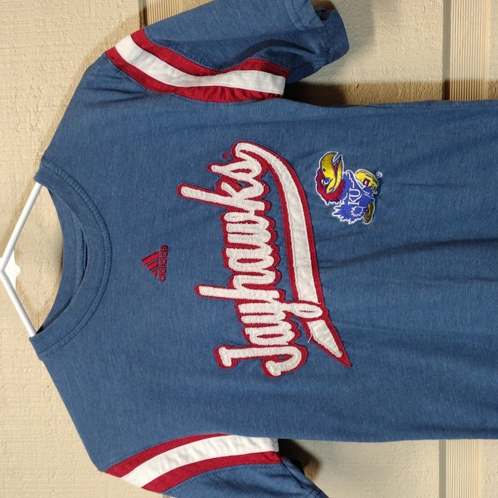 Jayhawks Adidas jersey youth M